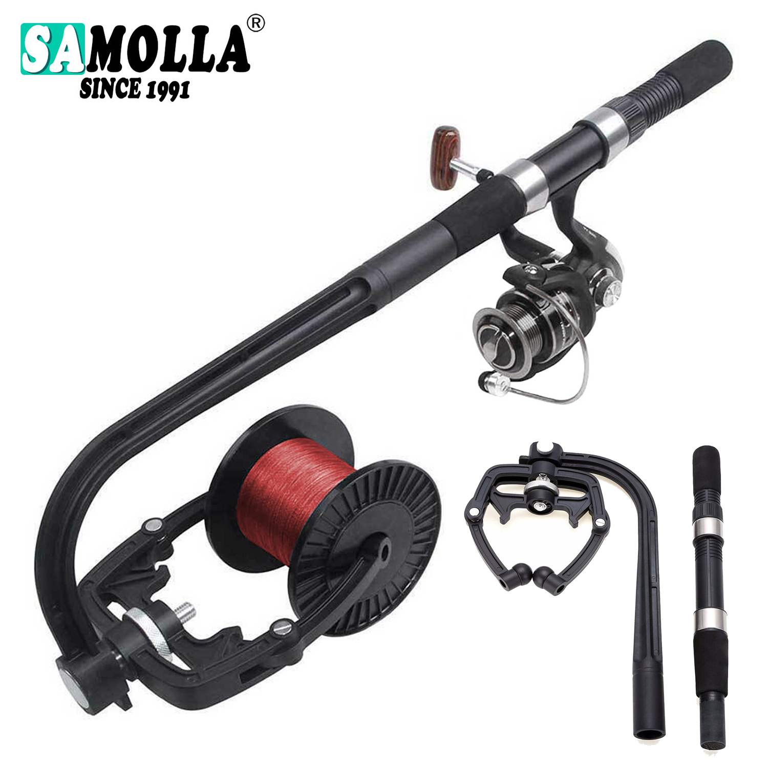 Fishing Line Spool - Angelschnur Spooler Für Spinning Baitcasting Linie