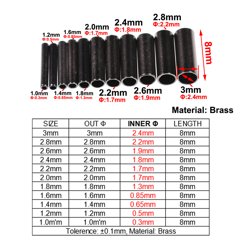 100 Stück schwarze Single Barr – Saltwater Line Bewertung und Preis