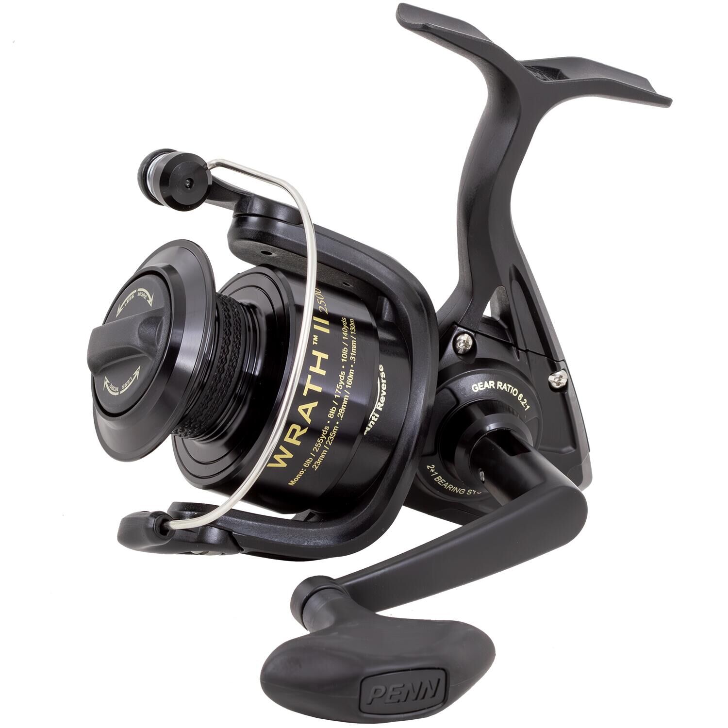 PENN WRATH II Spinnrolle 2500- – Penn Reel Fierce Bewertung und Preis
